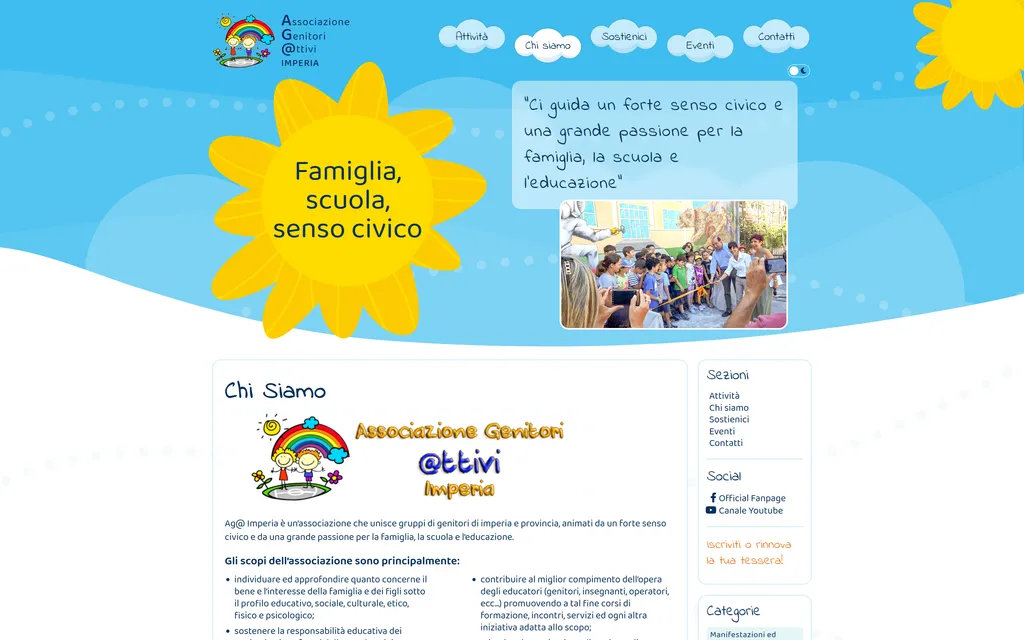 Pagina interna "Chi siamo"