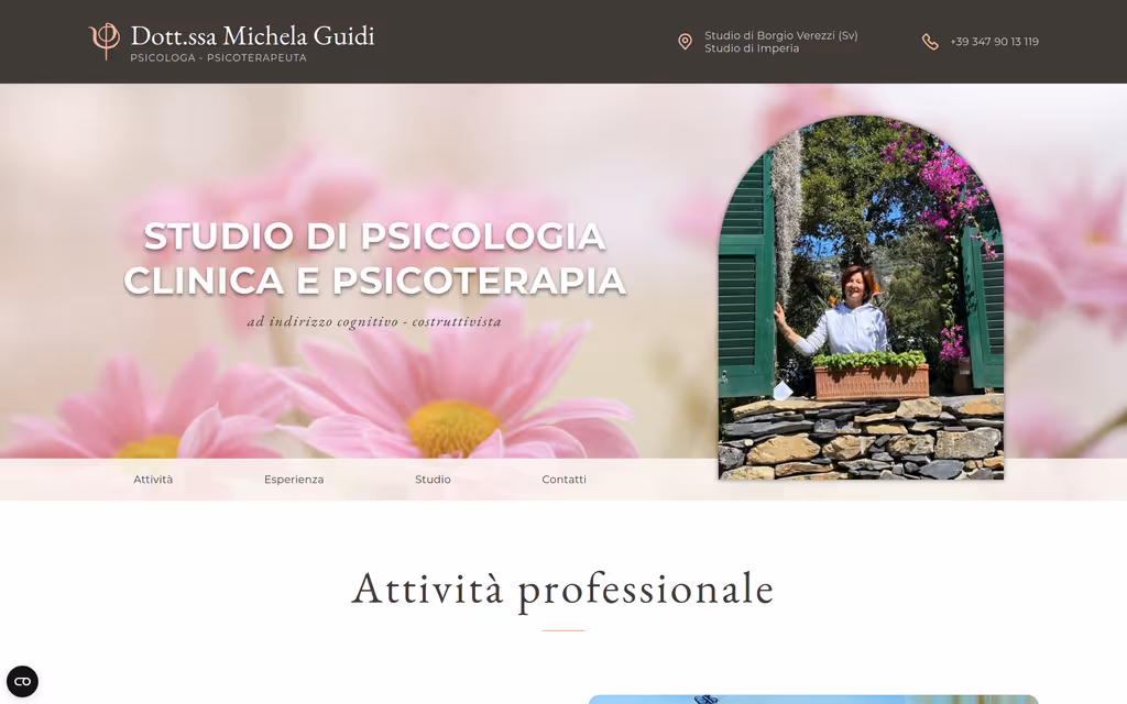 Intestazione del sito